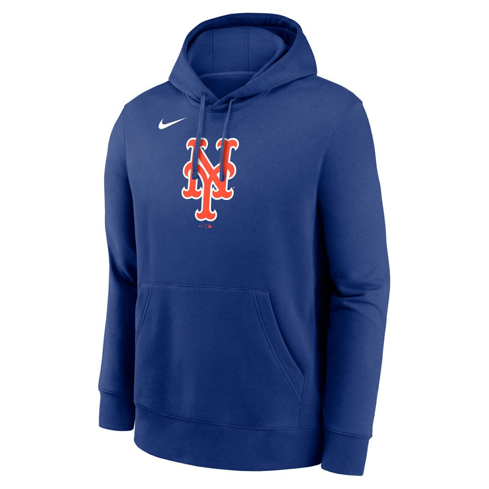 New York Mets Nike Logo Club Fleece Hoodie Sale