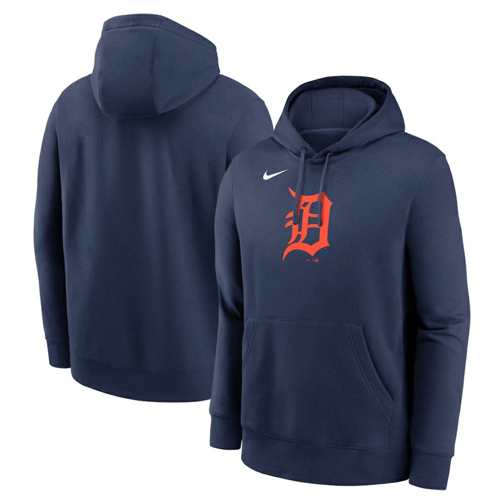 Detroit Tigers Nike Logo Club Fleece Hoodie discount