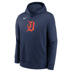 Detroit Tigers Nike Logo Club Fleece Hoodie discount