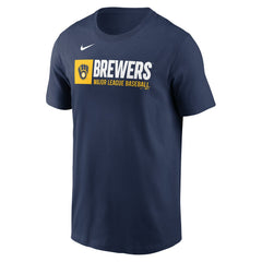 Milwaukee Brewers Nike Team Block T-Shirt Clearance
