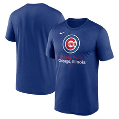 Chicago Cubs Nike Stadium Legend Performance T-Shirt Near Me