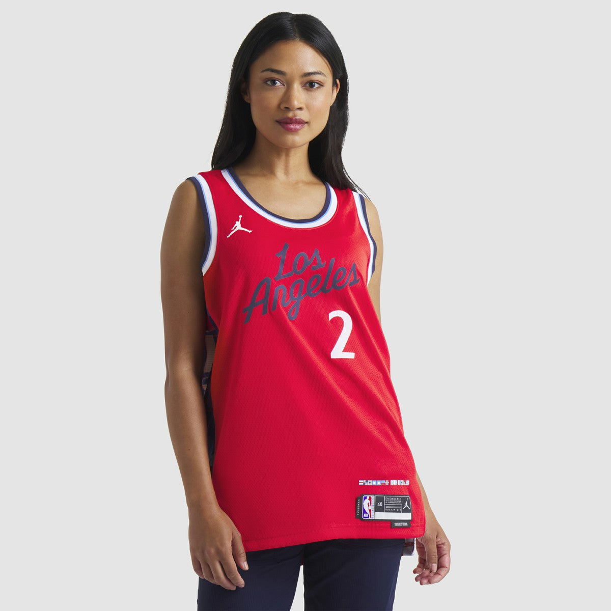 NBA - Kawhi Leonard LA Clippers Jordan Brand Unisex 2024/25 Swingman Jersey - Statement Edition - Red