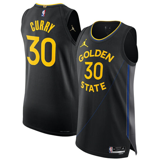 Stephen Curry Golden State Warriors Jordan Brand 2024/25 Authentic Jersey sale - Statement Editi- Black for sale | NBA Jerseys