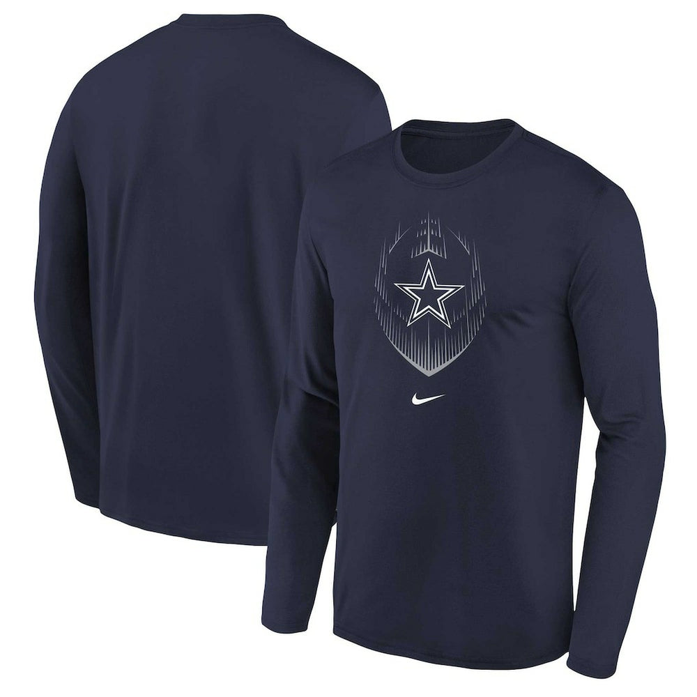Dallas Cowboys Preschool Legend Icon Long Sleeve T-Shirt Navy - Nike