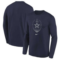 Dallas Cowboys Preschool Legend Icon Long Sleeve T-Shirt Navy - Nike