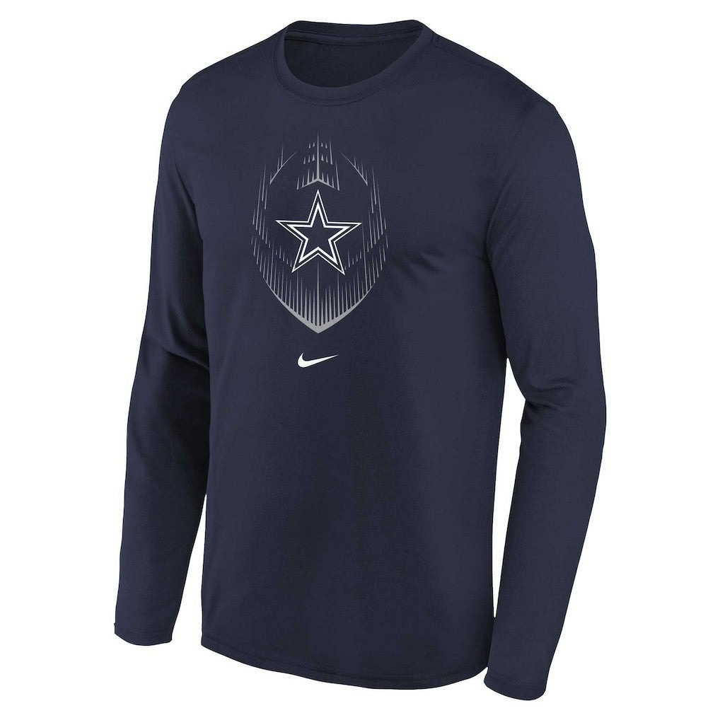 Dallas Cowboys Preschool Legend Icon Long Sleeve T-Shirt Navy - Nike