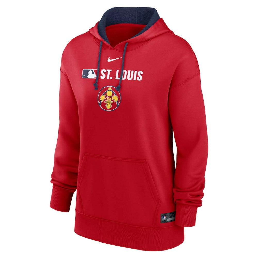 St. Louis Cardinals Nike Women's City Connect Authentic Collection Therma-FIT Hoodie Sale