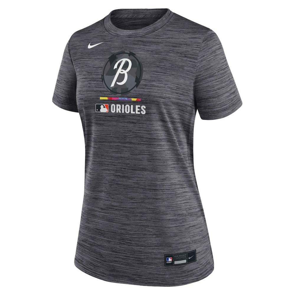 Baltimore Orioles Nike Women's Authentic Collection City Connect Velocity Dri-FIT T-Shirt Lifestyle