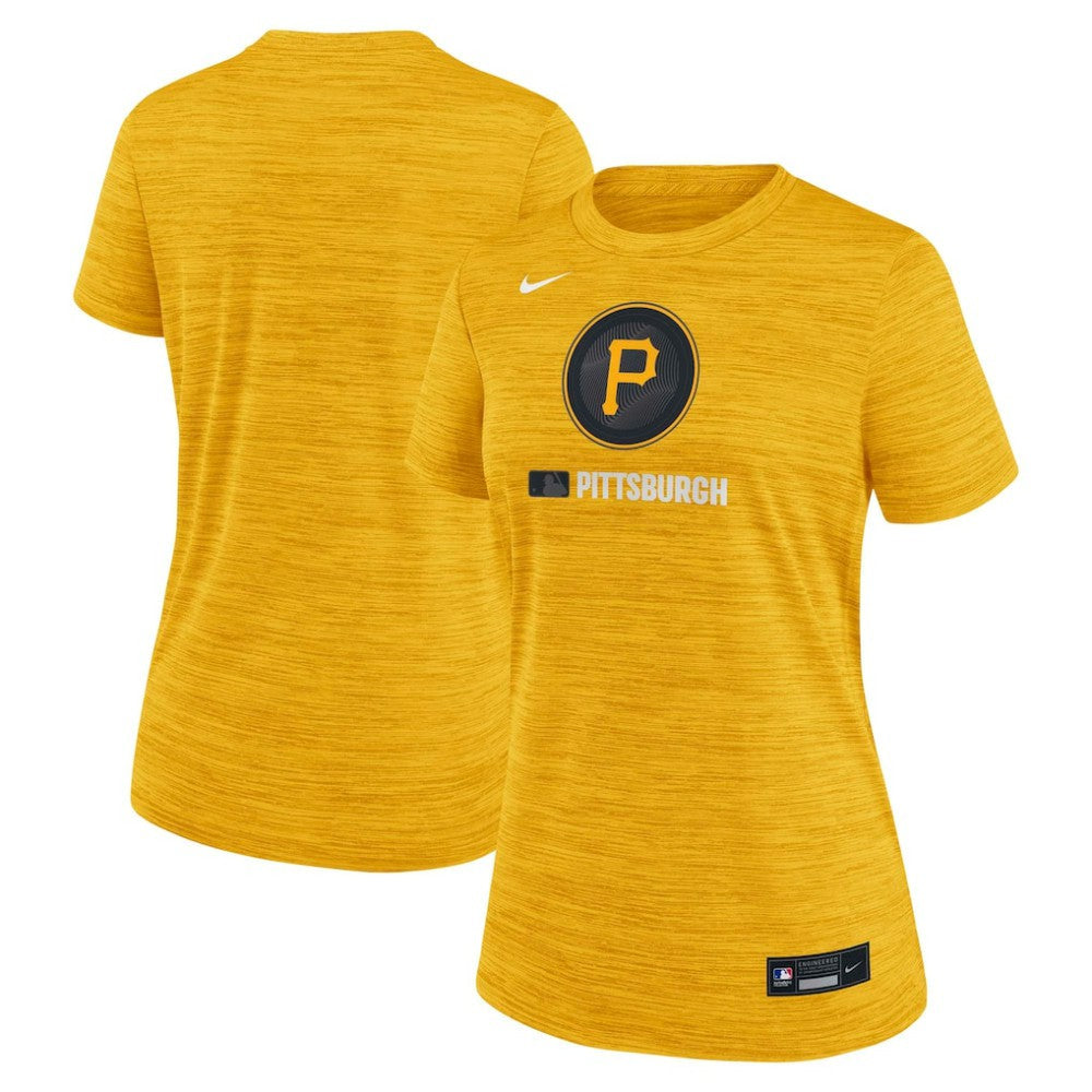 Pittsburgh Pirates Nike Women's Authentic Collection City Connect Velocity Dri-FIT T-Shirt On Sale