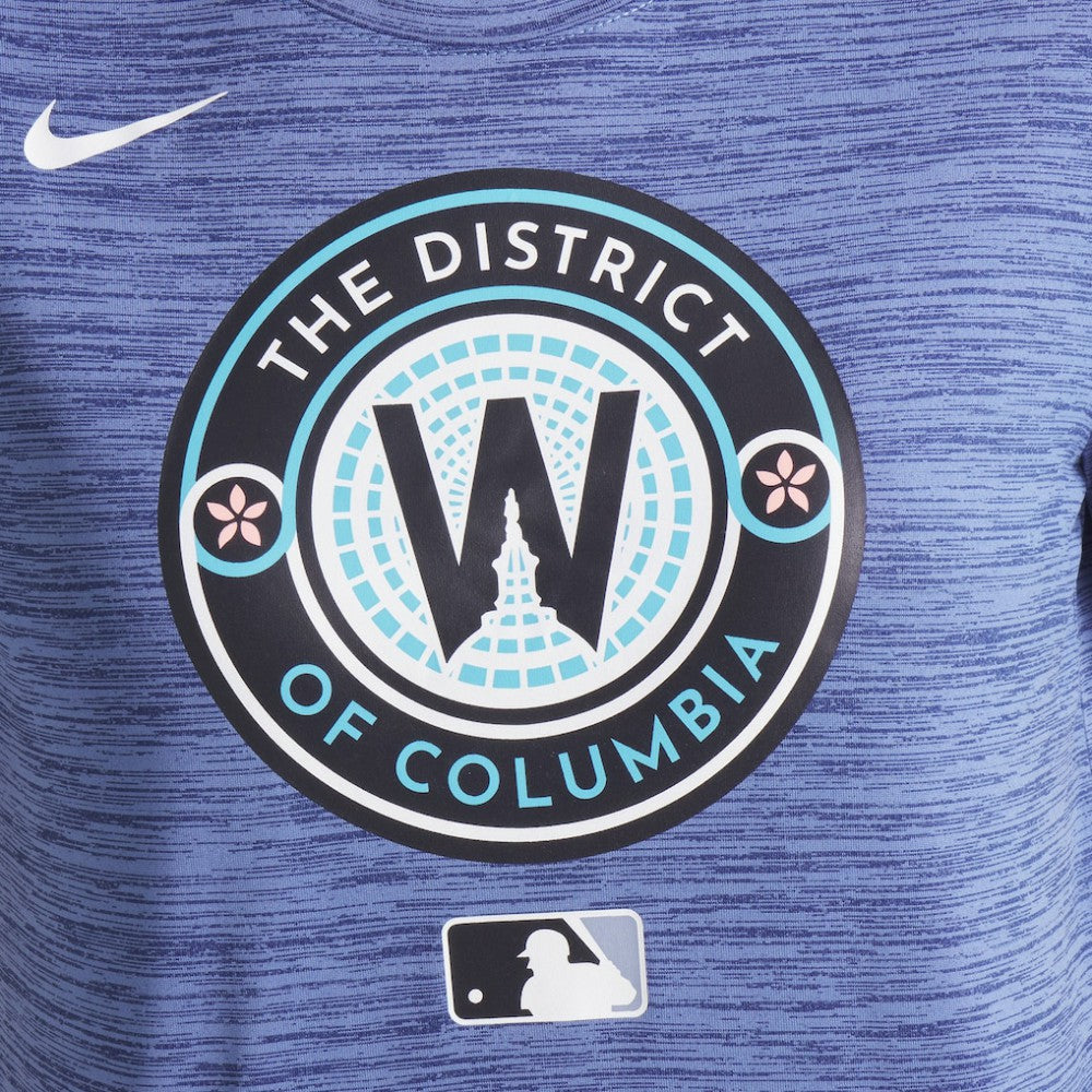 Washington Nationals Nike Women's 2025 City Connect Authentic Collection Velocity Dri-FIT T-Shirt Lifestyle