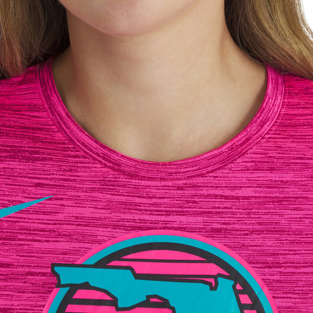 Miami Marlins Nike Women's 2025 City Connect Authentic Collection Velocity Dri-FIT T-Shirt for sale
