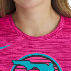 Miami Marlins Nike Women's 2025 City Connect Authentic Collection Velocity Dri-FIT T-Shirt for sale