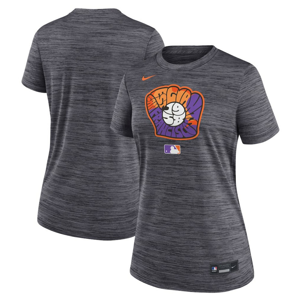 San Francisco Giants Nike Women's 2025 City Connect Authentic Collection Velocity Dri-FIT T-Shirt On Sale