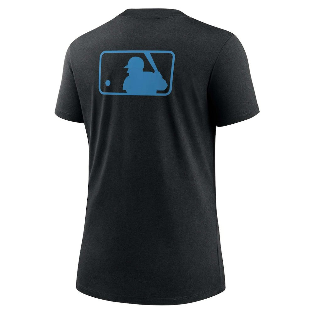 Miami Marlins Nike Women's Authentic Collection Early Work Tri-Blend T-Shirt Lifestyle