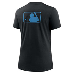 Miami Marlins Nike Women's Authentic Collection Early Work Tri-Blend T-Shirt Lifestyle