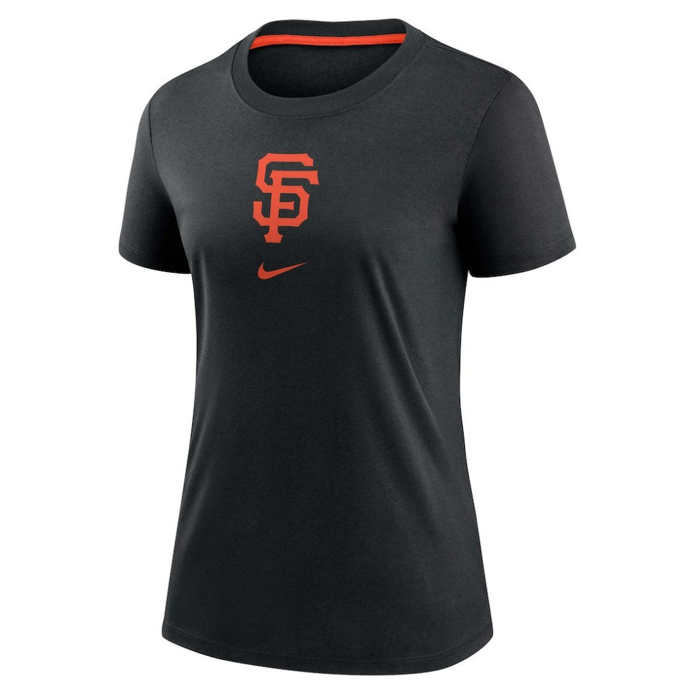 San Francisco Giants Nike Women's Authentic Collection Early Work Tri-Blend T-Shirt Near Me