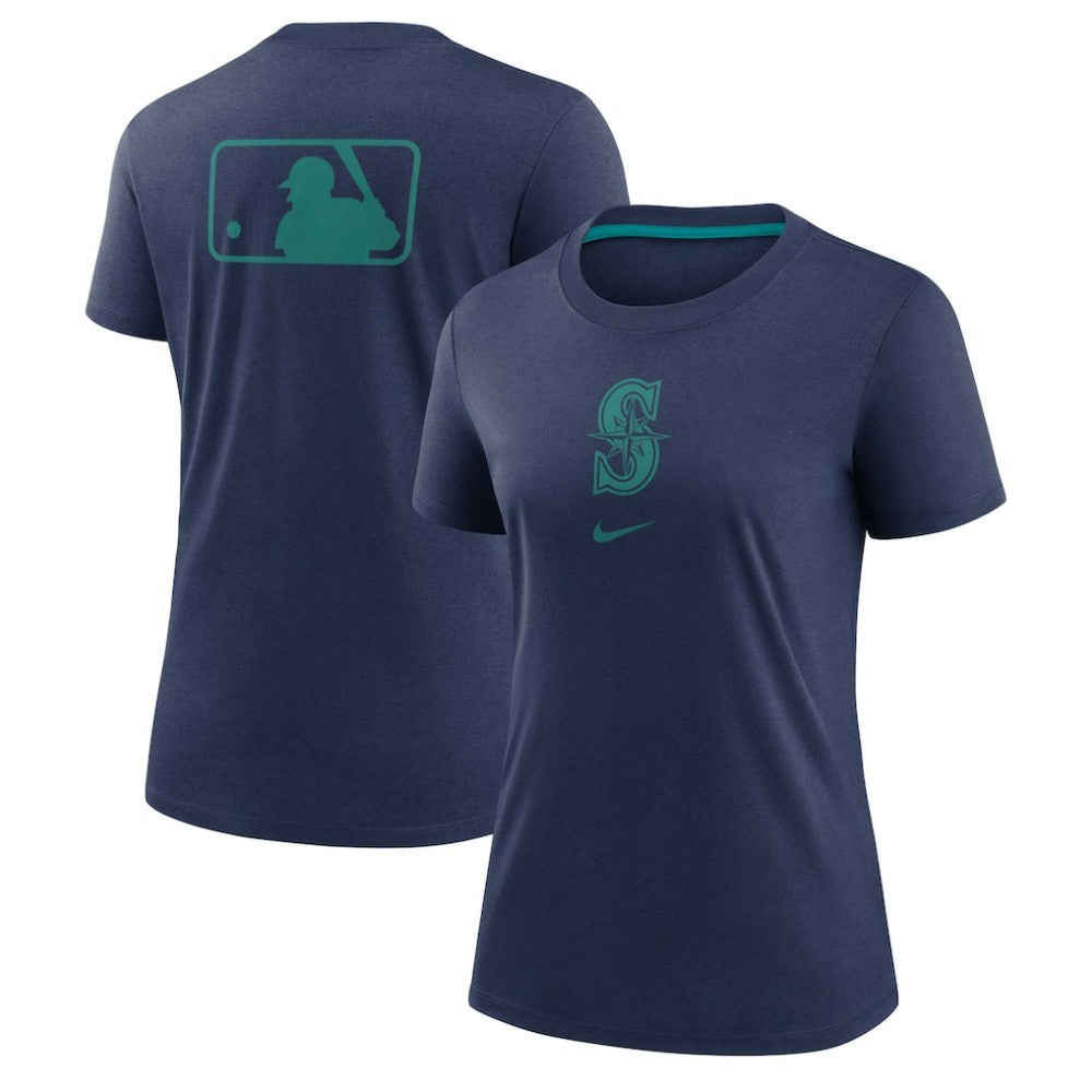 Seattle Mariners Nike Women's Authentic Collection Early Work Tri-Blend T-Shirt Sale