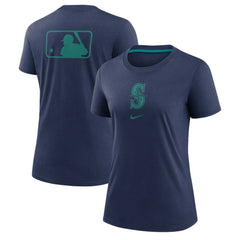 Seattle Mariners Nike Women's Authentic Collection Early Work Tri-Blend T-Shirt Sale