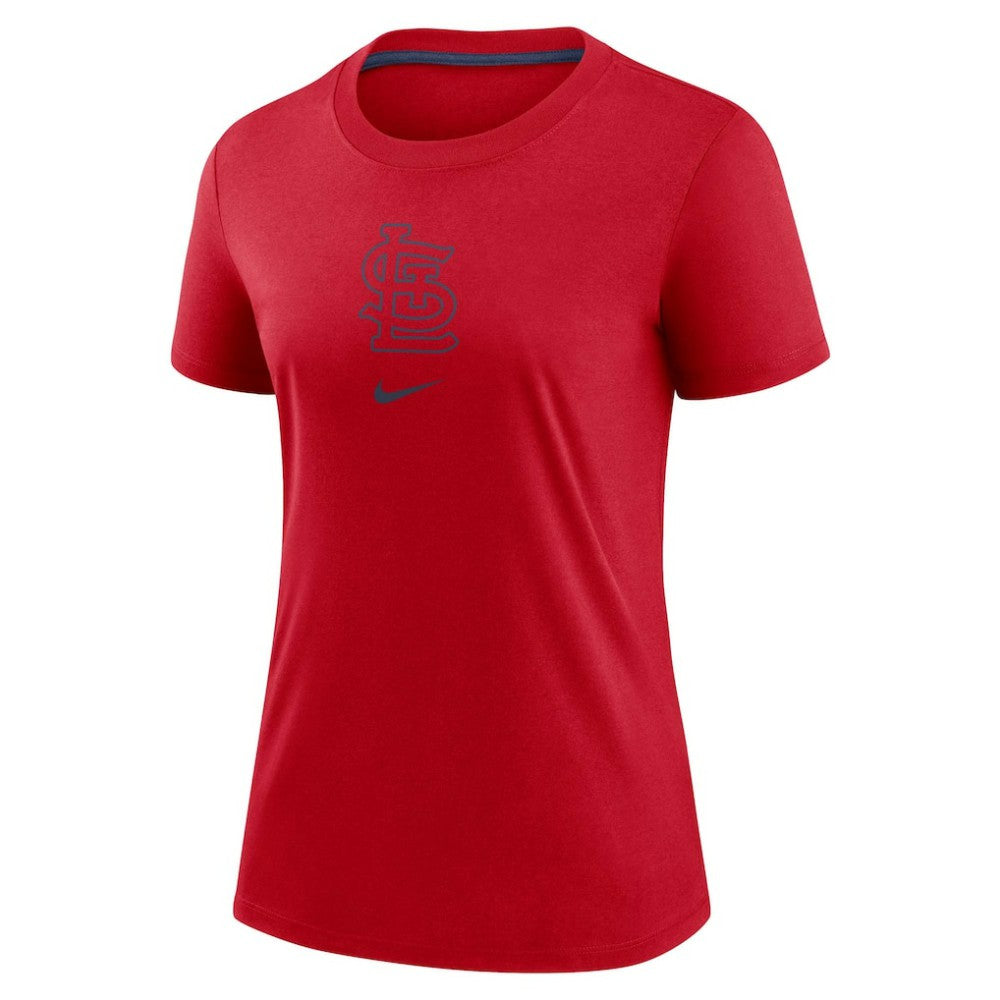 St. Louis Cardinals Nike Women's Authentic Collection Early Work Tri-Blend T-Shirt Near Me