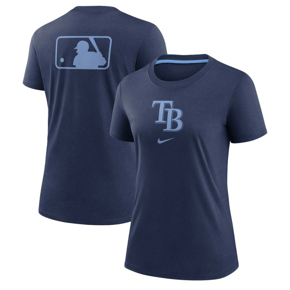 Tampa Bay Rays Nike Women's Authentic Collection Early Work Tri-Blend T-Shirt Lifestyle