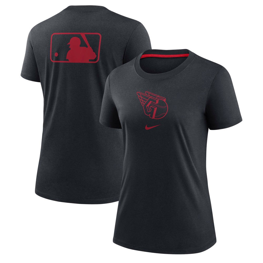 Cleveland Guardians Nike Women's Authentic Collection Early Work Tri-Blend T-Shirt Online