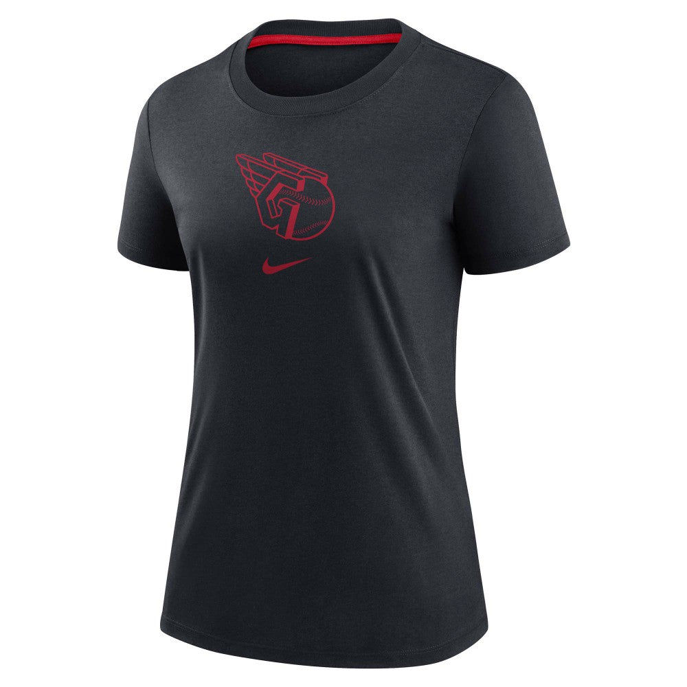 Cleveland Guardians Nike Women's Authentic Collection Early Work Tri-Blend T-Shirt Online