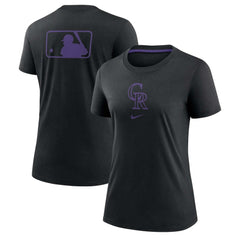Colorado Rockies Nike Women's Authentic Collection Early Work Tri-Blend T-Shirt Online