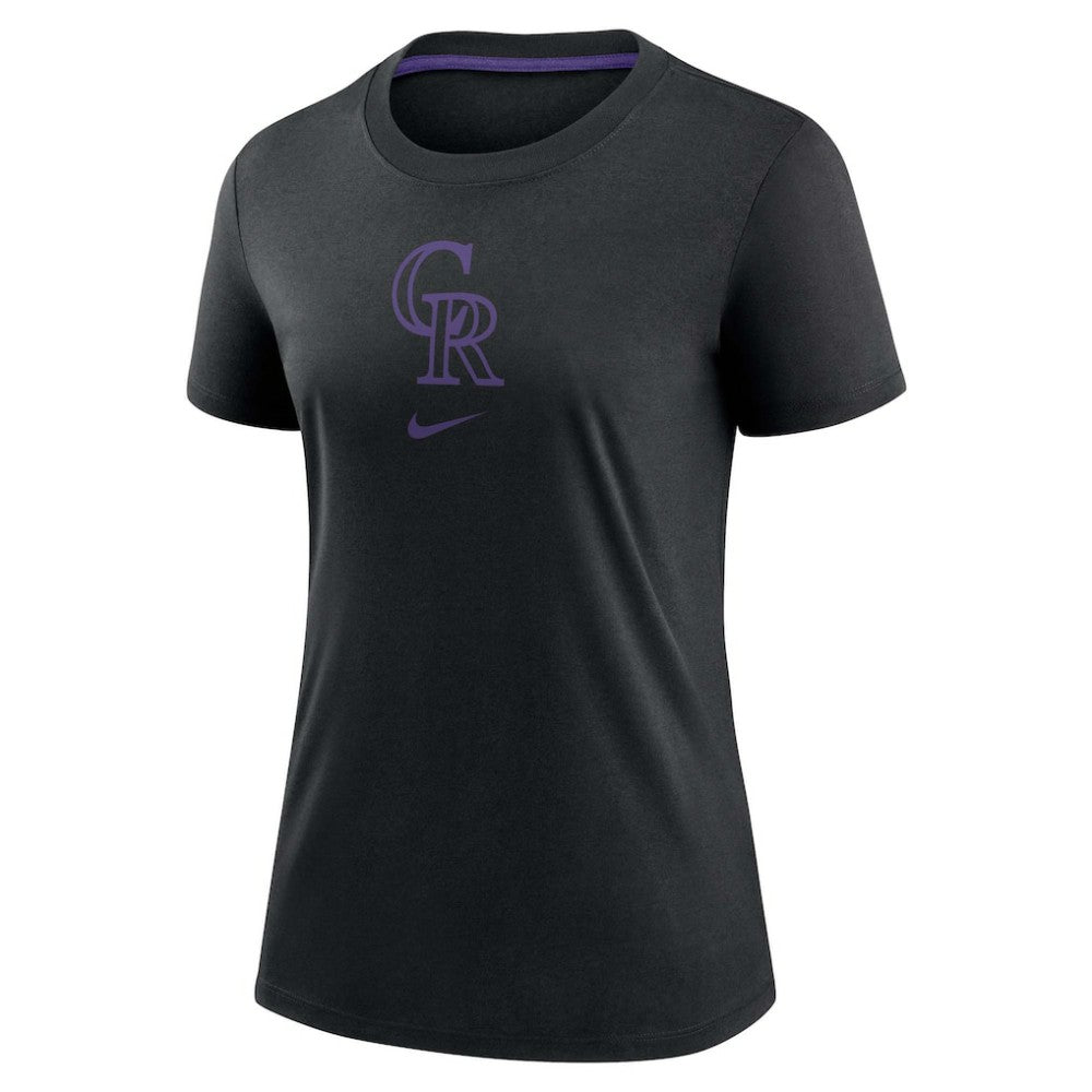 Colorado Rockies Nike Women's Authentic Collection Early Work Tri-Blend T-Shirt Online