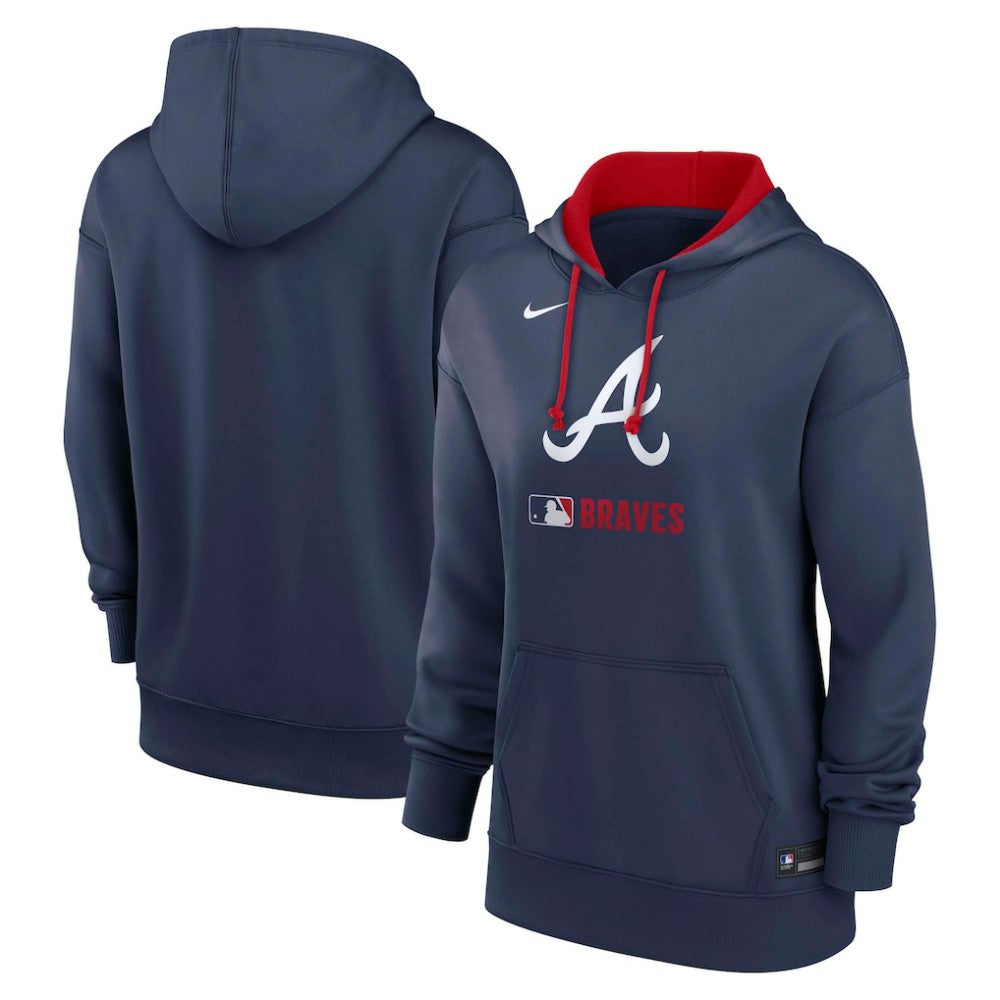 Atlanta Braves Nike Women's Authentic Collection Therma-FIT Hoodie Near Me