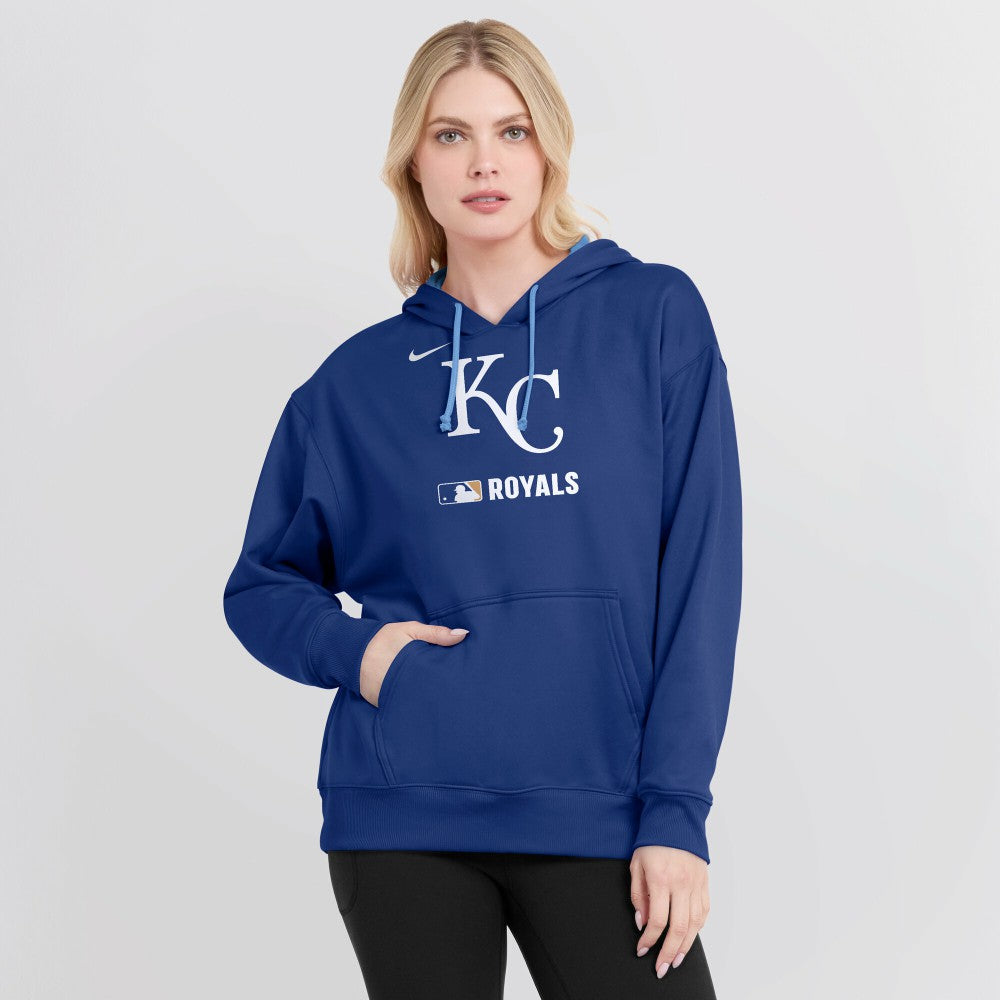Kansas City Royals Nike Women's Authentic Collection Therma-FIT Hoodie Clearance