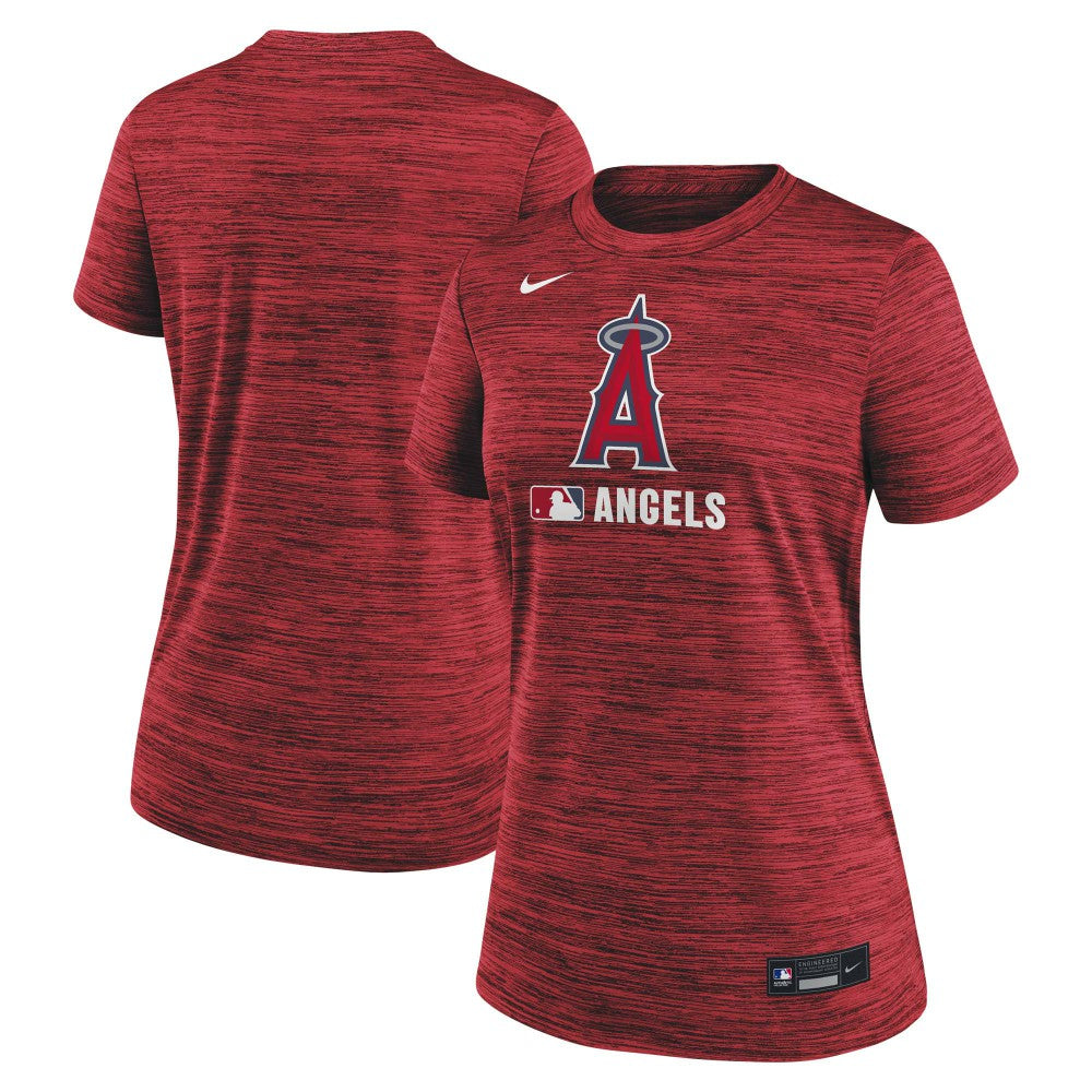 Los Angeles Angels Nike Women's Authentic Collection Velocity Dri-FIT T-Shirt for sale