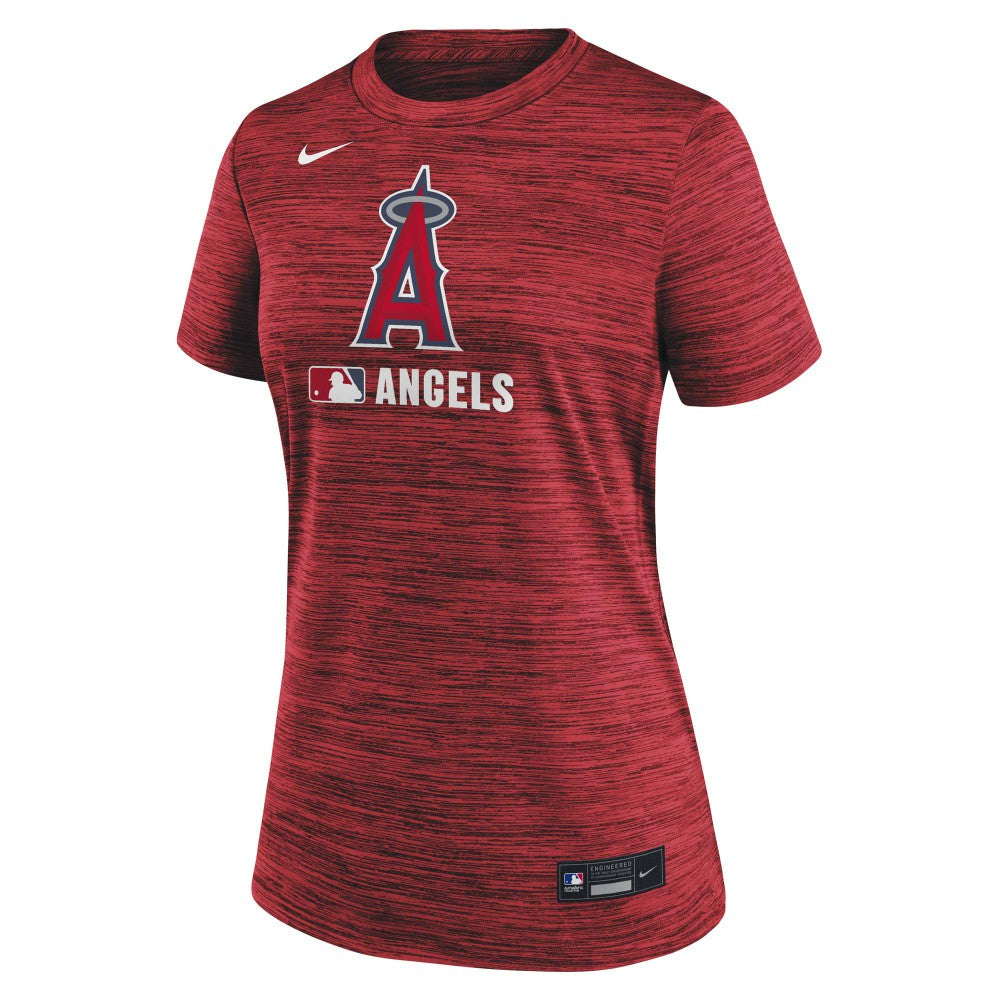 Los Angeles Angels Nike Women's Authentic Collection Velocity Dri-FIT T-Shirt for sale