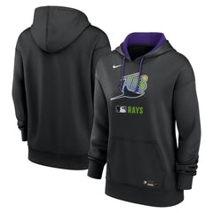Tampa Bay Rays Nike Women's Authentic Collection Lockup Alternate Logo Therma Hoodie for sale