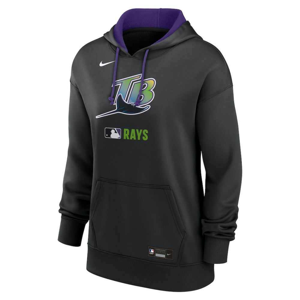 Tampa Bay Rays Nike Women's Authentic Collection Lockup Alternate Logo Therma Hoodie for sale