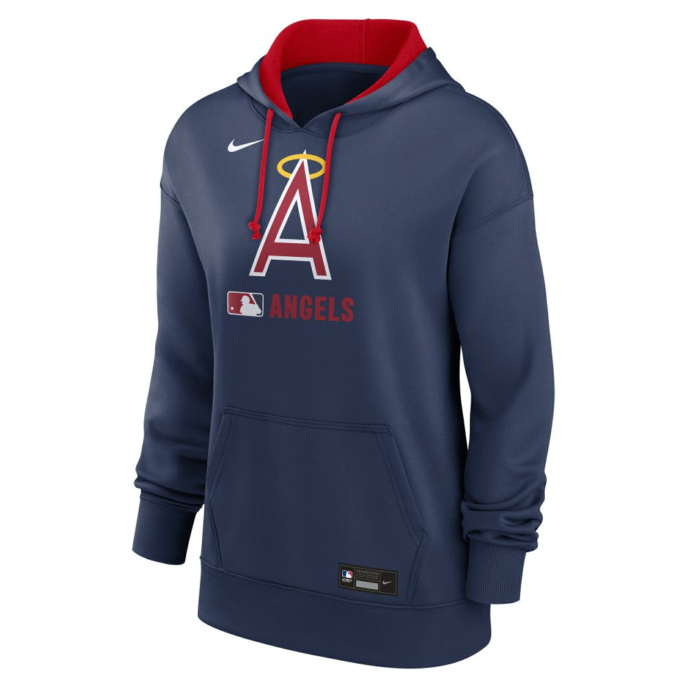 Los Angeles Angels Nike Women's Authentic Collection Lockup Alternate Logo Therma Hoodie Sale