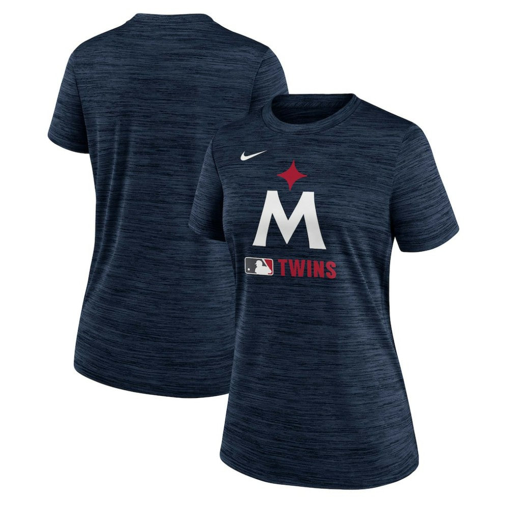 Minnesota Twins Nike Women's Authentic Collection Alternate Logo Velocity Dri-FIT  T-Shirt Online