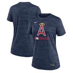 Los Angeles Angels Nike Women's Authentic Collection Alternate Logo Velocity Dri-FIT  T-Shirt Lifestyle