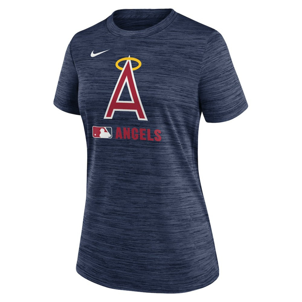 Los Angeles Angels Nike Women's Authentic Collection Alternate Logo Velocity Dri-FIT  T-Shirt Lifestyle