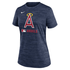 Los Angeles Angels Nike Women's Authentic Collection Alternate Logo Velocity Dri-FIT  T-Shirt Lifestyle