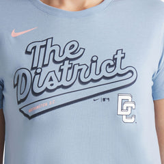 Washington Nationals Nike Women's 2025 City Connect Flowy Fashion Tri-Blend Dri-FIT T-Shirt On Sale