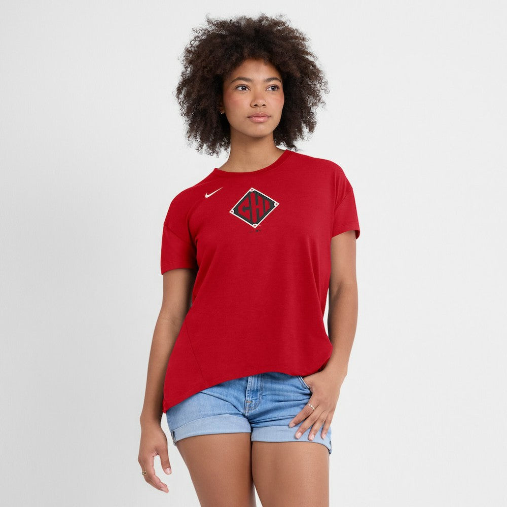 Chicago White Sox Nike Women's 2025 City Connect Flowy Fashion Tri-Blend Dri-FIT T-Shirt Online
