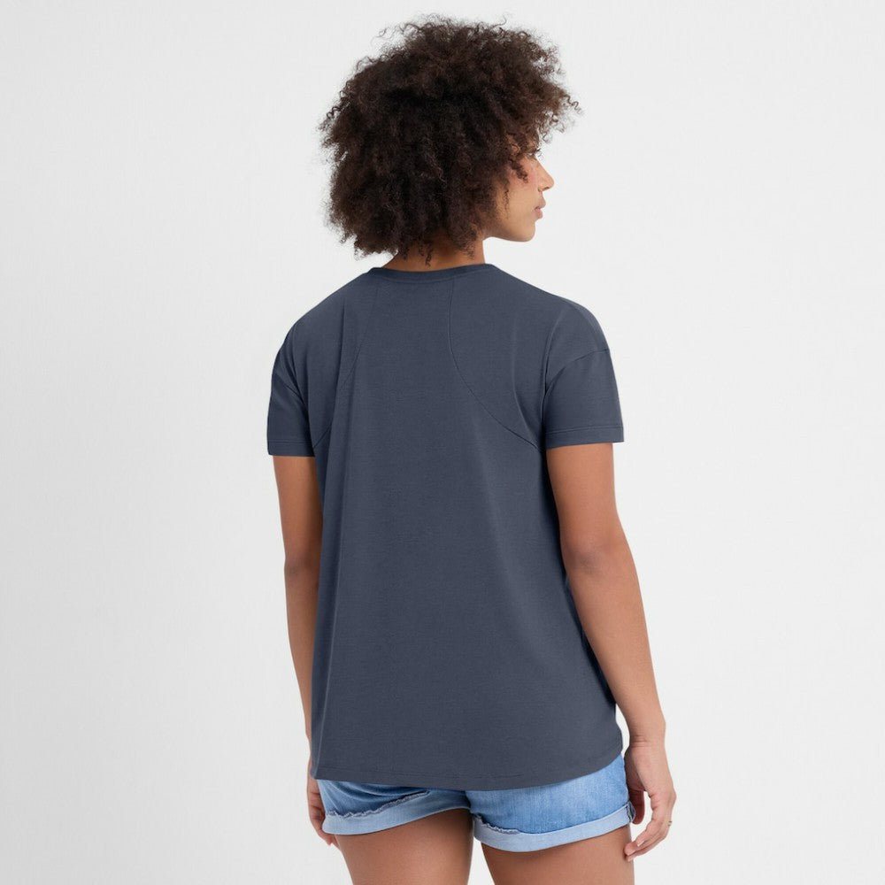 Los Angeles Dodgers Nike Women's 2025 City Connect Flowy Fashion Tri-Blend Dri-FIT T-Shirt Sale