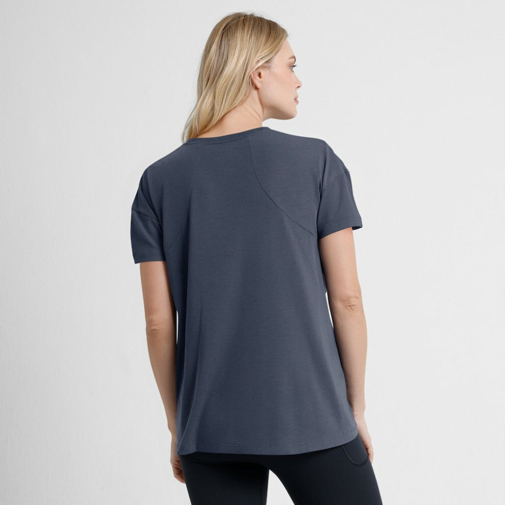Los Angeles Dodgers Nike Women's 2025 City Connect Flowy Fashion Tri-Blend Dri-FIT T-Shirt Sale