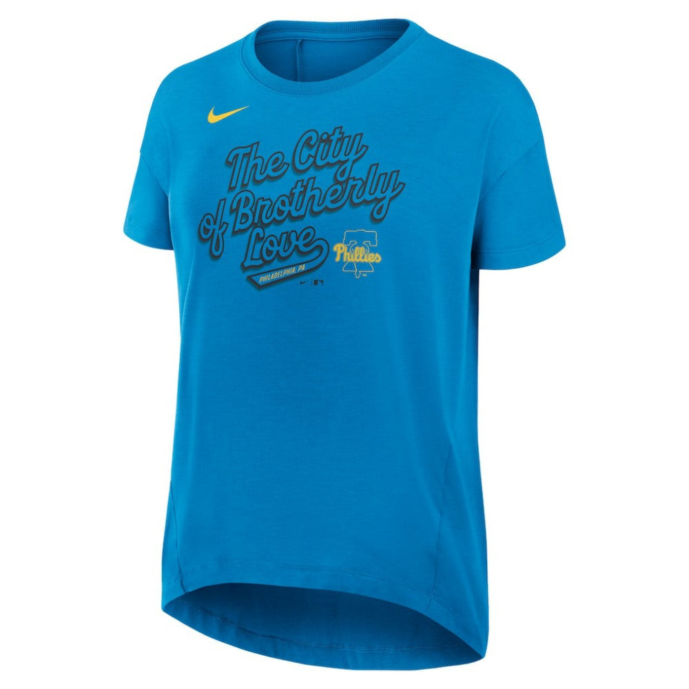 Philadelphia Phillies Nike Women's 2025 City Connect Flowy Fashion Tri-Blend Dri-FIT T-Shirt Clearance