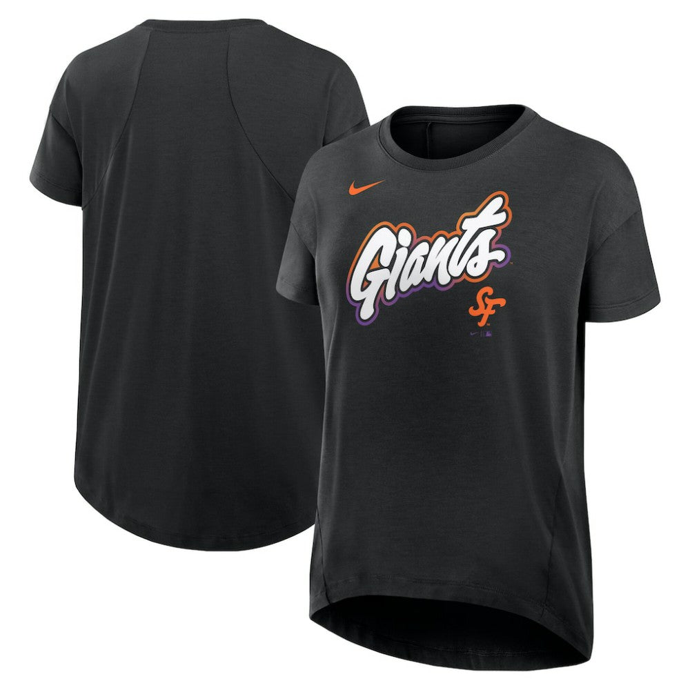 San Francisco Giants Nike Women's 2025 City Connect Flowy Fashion Tri-Blend Dri-FIT T-Shirt for sale