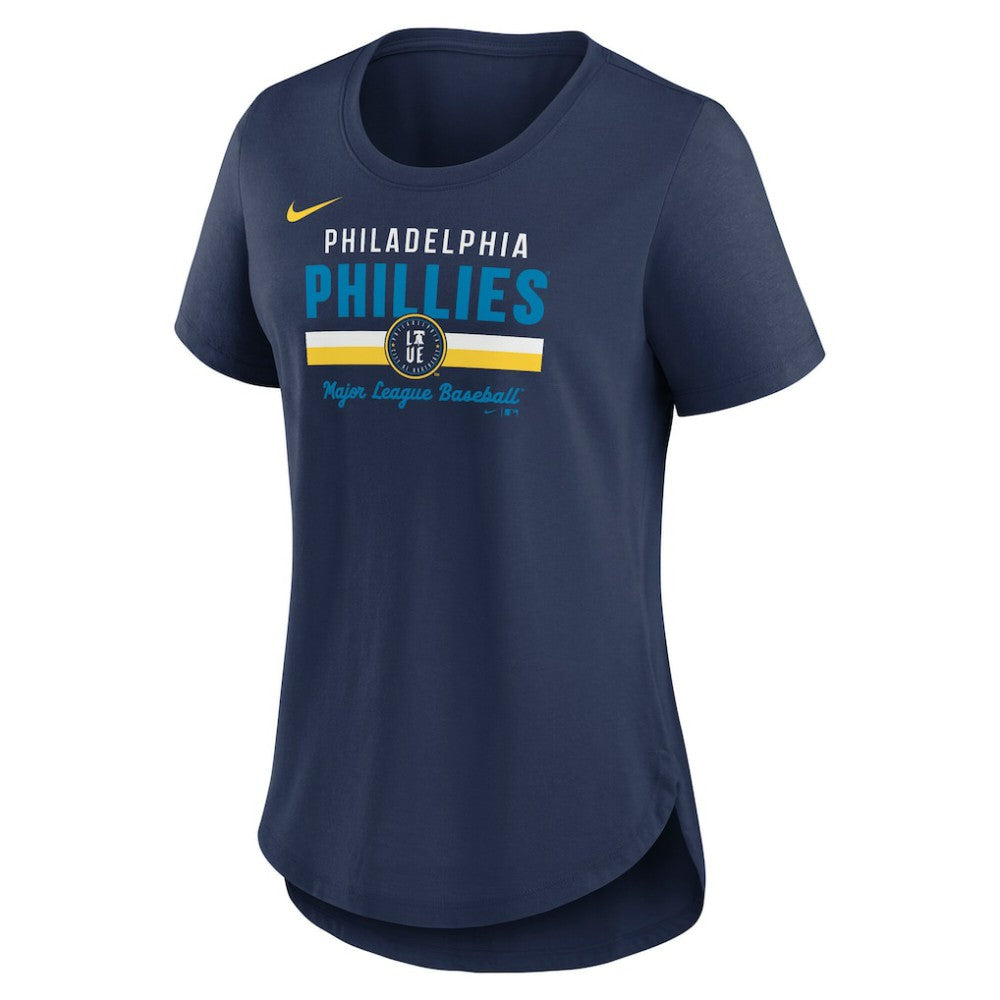 Philadelphia Phillies Nike Women's City Connect Lockup Tri-Blend T-Shirt Online