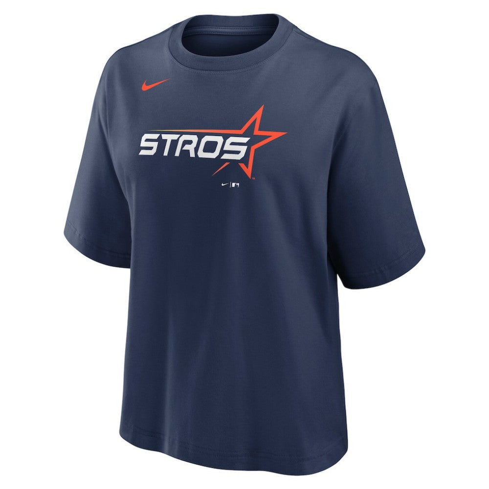 Houston Astros Nike Women's 2025 City Connect Logo Boxy T-Shirt Online
