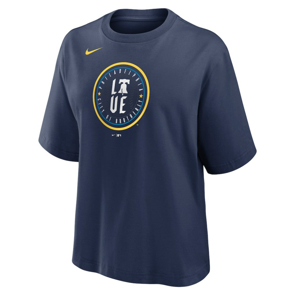 Philadelphia Phillies Nike Women's City Connect Logo Boxy T-Shirt Online