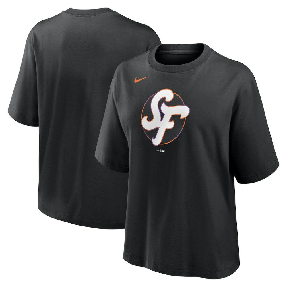 San Francisco Giants Nike Women's 2025 City Connect Logo Boxy T-Shirt Lifestyle