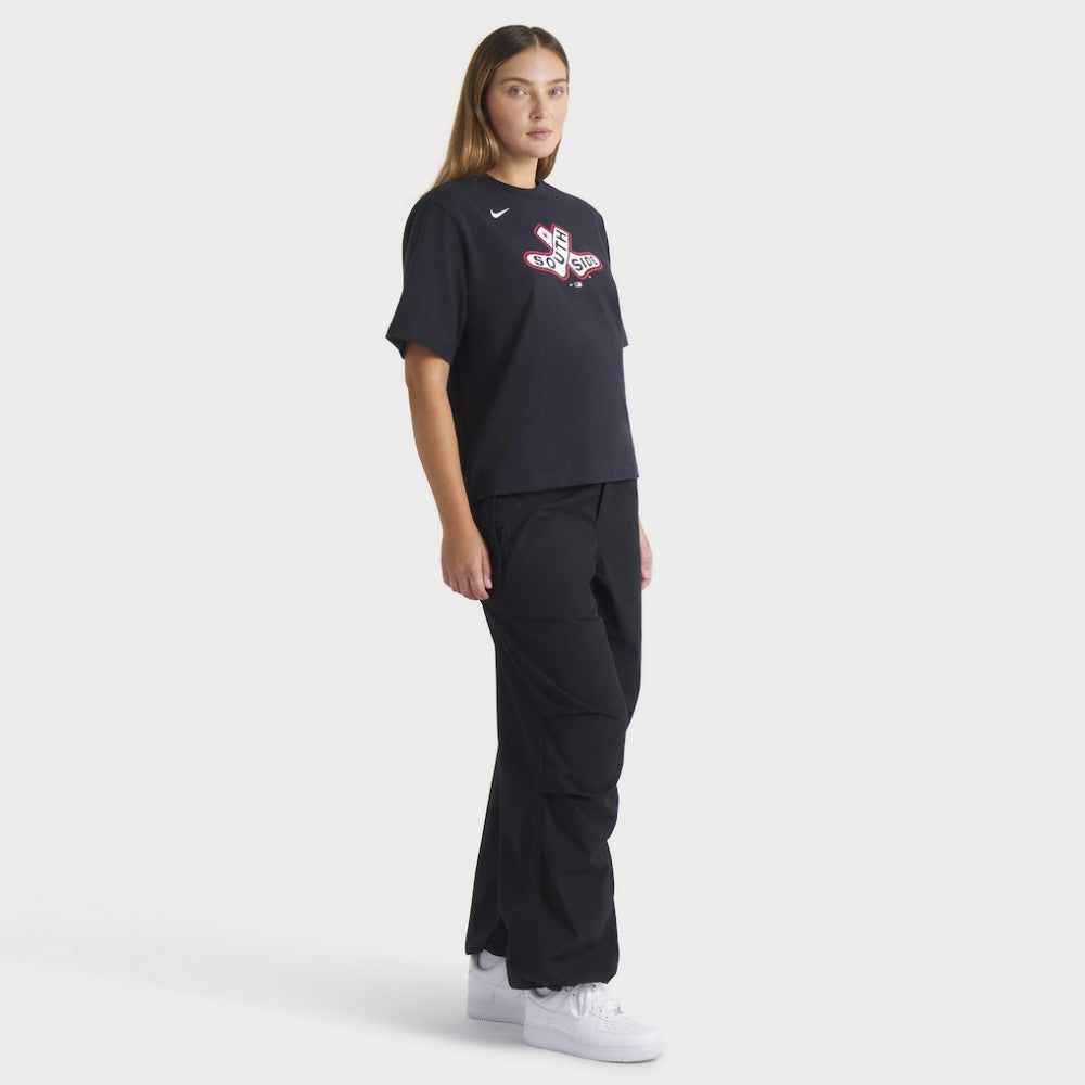 Chicago White Sox Nike Women's 2025 City Connect Logo Boxy T-Shirt Lifestyle